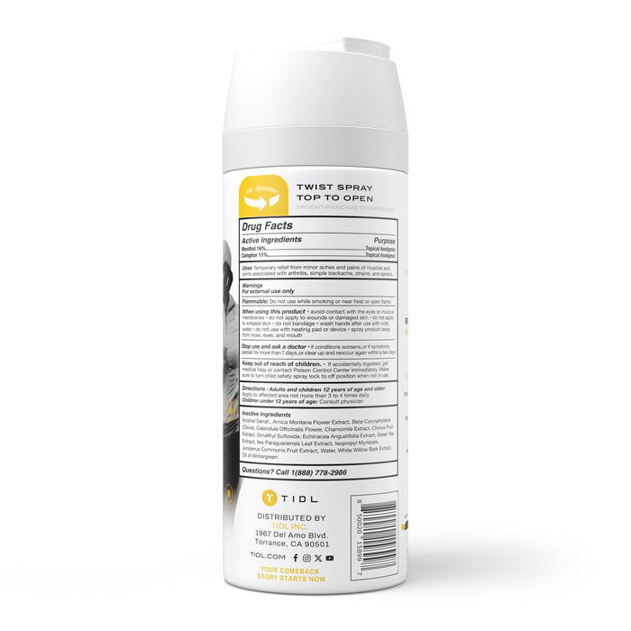 TIDL Max Strength Cryotherapy Spray