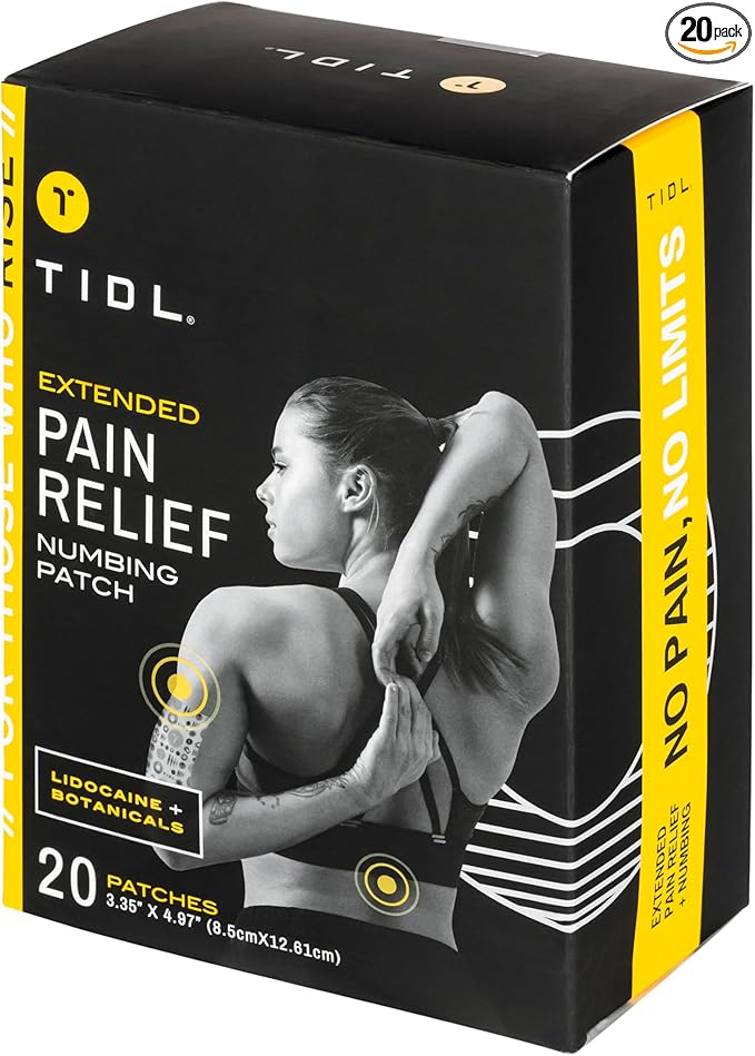 TIDL Heat Therapy Pain Patches – Thera Tek USA (PT United)