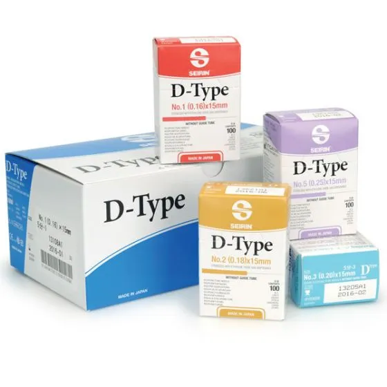 SEIRIN® D-Type Acupuncture Needles