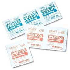 MCK Alcohol Prep Pads, Medium, 200/Box