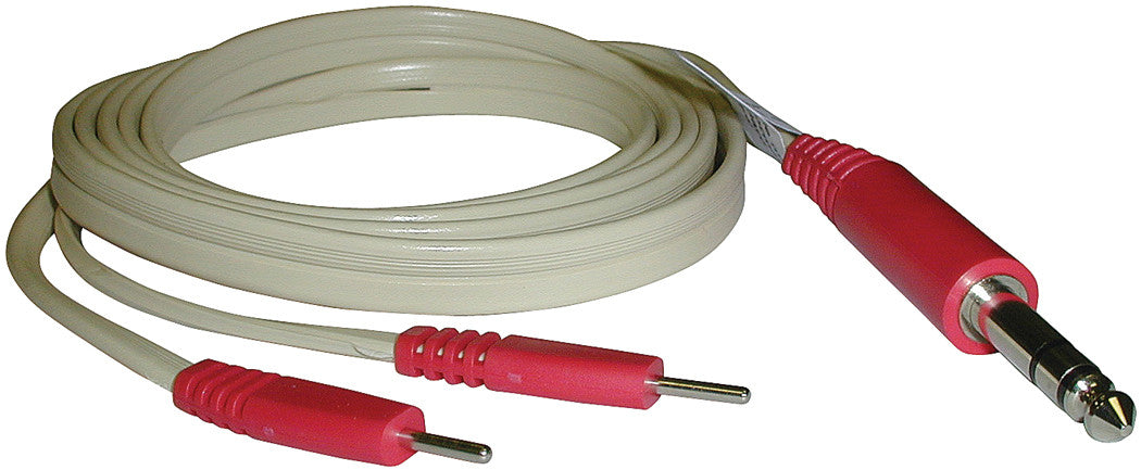 CMP Lead Wire, 120", Dyna, 1/4-2 pin to pins Ivory,Blk