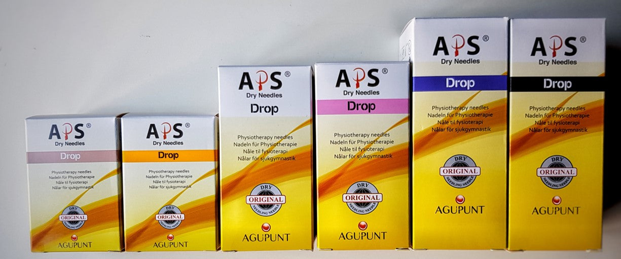 Agupunt Standard Dry Needle with Color Tab, Box of 100