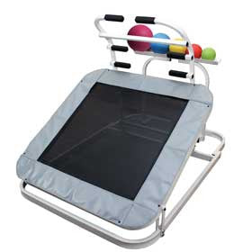 Ideal Rebounder, Deluxe Adjustable, Includes Rack and Balls