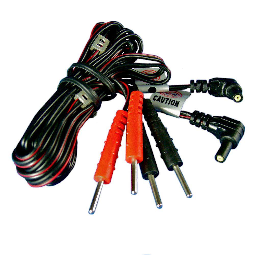 TENS Leads Right Angle Female Socket with .080 Pins
