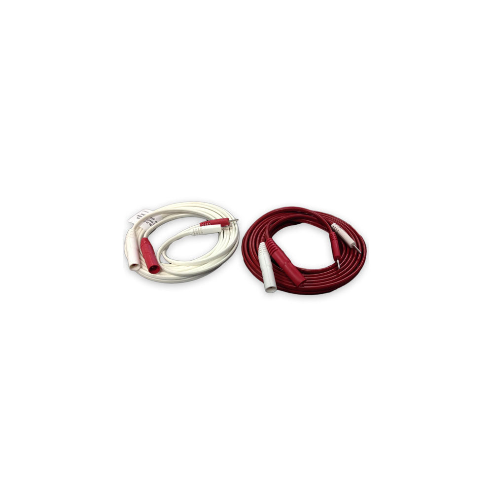 Double Shielded Banana to .080 Pin 6 ft Lead Wire