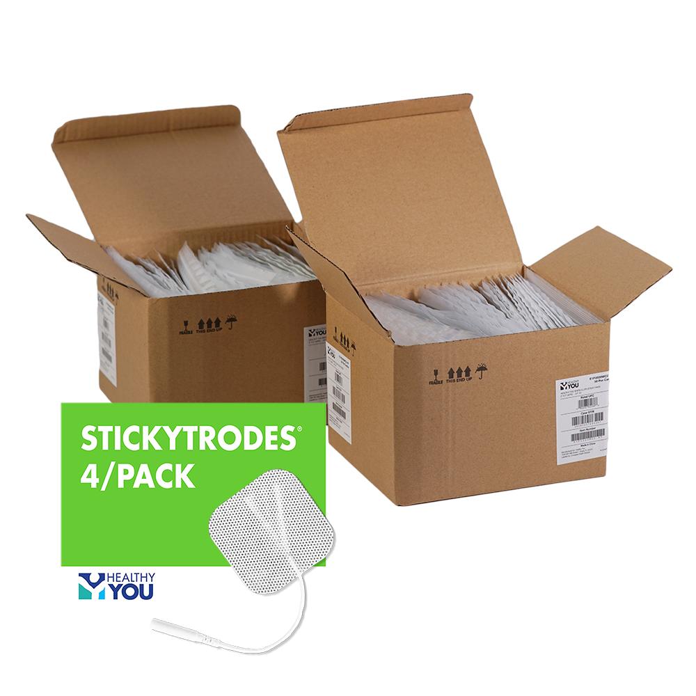 StickyTrodes® Electrodes 4/Pack 2" Square CLOTH
